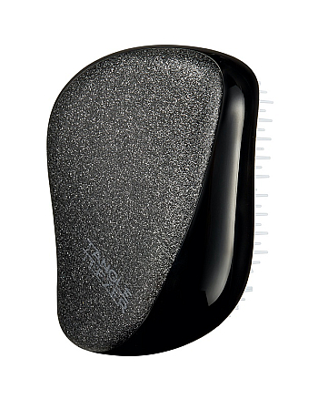Tangle Teezer Compact Styler Onyx Sparkle - Расческа для волос, цвет черный с блестками - hairs-russia.ru